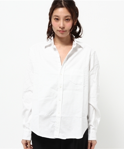 Frank&Eileen（フランクアンドアイリーン）の「FRANK&EILEENシャツ EILEEN/207-FRE-611070203（シャツ/ブラウス・レディース・ホワイト・S/X-SMALL）」の9枚目の写真