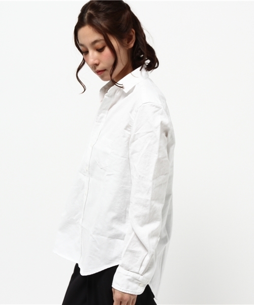 Frank&Eileen（フランクアンドアイリーン）の「FRANK&EILEENシャツ EILEEN/207-FRE-611070203（シャツ/ブラウス・レディース・ホワイト・S/X-SMALL）」の3枚目の写真