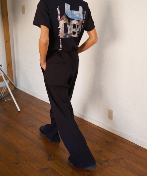 KHOKI(コッキ)の「【KHOKI】3D cutting sweat pants(スウェットパンツ・メンズ・ブラック/ダークグレー/アイボリー・3/2/1)」の19枚目の写真