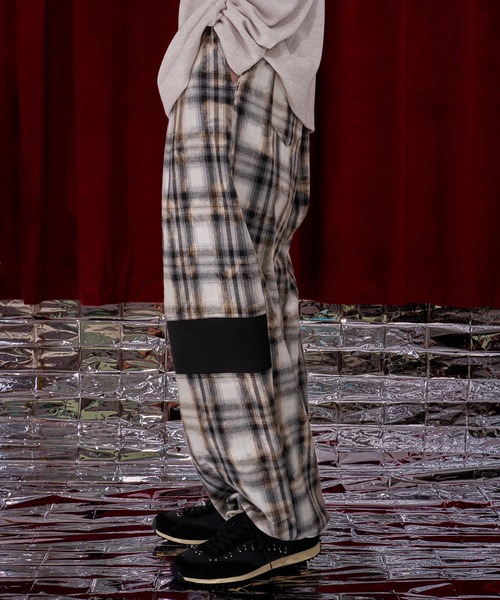 Nora Lily(ノラリリー)の「【Nora Lily】Deep Fade Check Pants(その他パンツ・レディース・ダークグレー/ブラック/カーキ・FREE)」の5枚目の写真