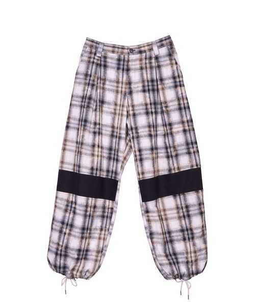 Nora Lily(ノラリリー)の「【Nora Lily】Deep Fade Check Pants(その他パンツ・レディース・ダークグレー/ブラック/カーキ・FREE)」の14枚目の写真