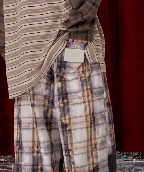 Nora Lily(ノラリリー)の「【Nora Lily】Deep Fade Check Pants(その他パンツ・レディース・ダークグレー/ブラック/カーキ・FREE)」の18枚目の写真