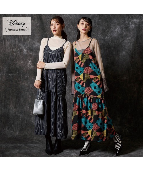 Disney(ディズニー)の「キャミソールワンピース「ナイトメアー・ビフォア・クリスマス」(選べるキャラクター)(ワンピース・レディース・その他/ブラック系その他・M/L/LL)」の3枚目の写真