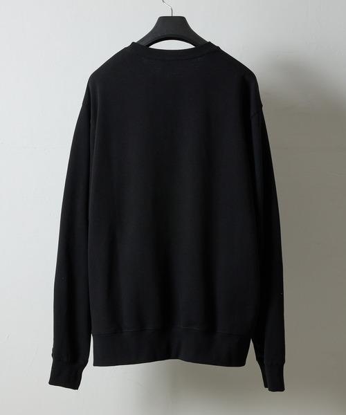 NUMBER (N)INE(ナンバーナイン)の「HAND PAINTED FIRM COTTON LIGHT SHORT PILE L/S SWEATSHIRT / ハンドペイント ファーム コットン ライト ミニ裏毛 クルーネック スウェット(スウェット・メンズ・グレー/グレー系その他2/ブラック/ブラック系その他2・M/L/XL)」の9枚目の写真