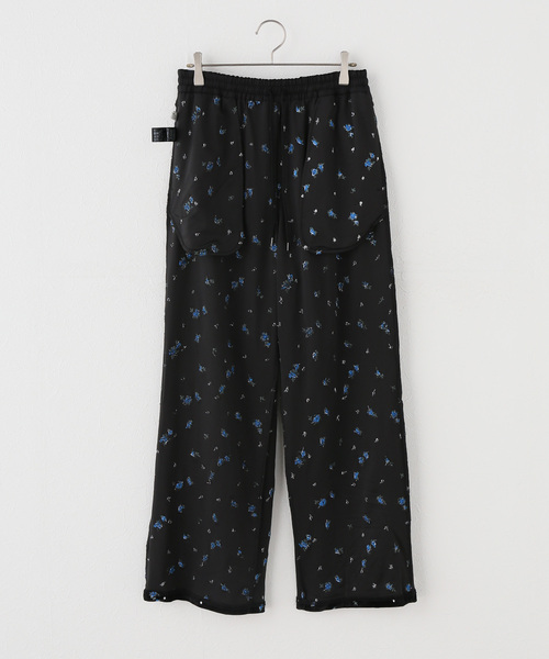 JOURNAL STANDARD relume(ジャーナルスタンダード レリューム)の「ベロアエンブロイダリーパンツ(その他パンツ・レディース・ブラック/ブラウン・FREE)」の5枚目の写真