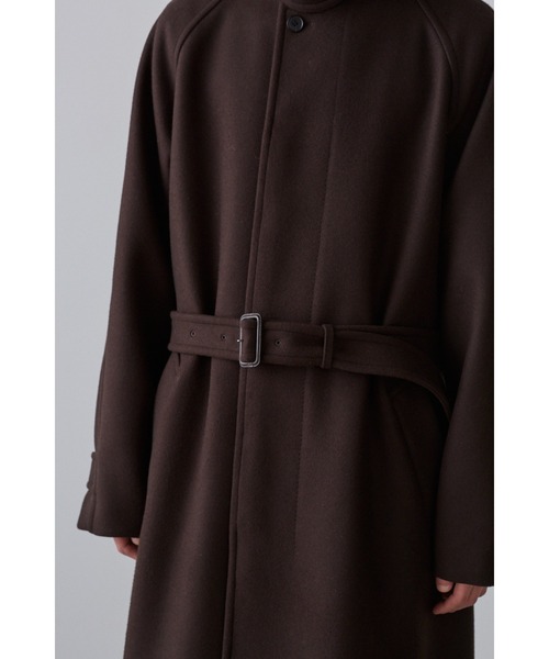 YLEVE(イレーヴ)の「YLEVE / SUPER140'S WOOL MELTON CO(ダウンジャケット/コート・メンズ・ブラウン・5)」の9枚目の写真