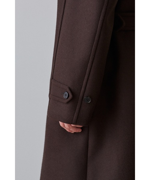 YLEVE(イレーヴ)の「YLEVE / SUPER140'S WOOL MELTON CO(ダウンジャケット/コート・メンズ・ブラウン・5)」の10枚目の写真