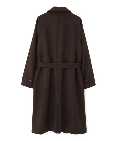 YLEVE(イレーヴ)の「YLEVE / SUPER140'S WOOL MELTON CO(ダウンジャケット/コート・メンズ・ブラウン・5)」の14枚目の写真