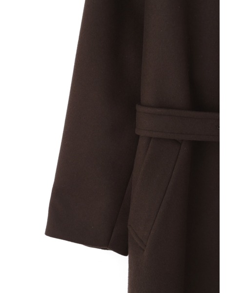 YLEVE(イレーヴ)の「YLEVE / SUPER140'S WOOL MELTON CO(ダウンジャケット/コート・メンズ・ブラウン・5)」の18枚目の写真
