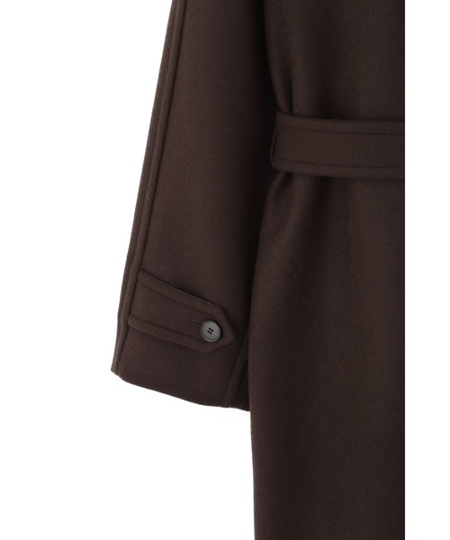 YLEVE(イレーヴ)の「YLEVE / SUPER140'S WOOL MELTON CO(ダウンジャケット/コート・メンズ・ブラウン・5)」の20枚目の写真
