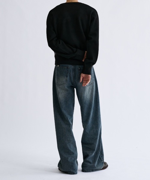 sedacle(セダクル)の「Argyle V-neck Knit/アーガイル Vネック ニット(ニット/セーター・メンズ・ブラック/ワインレッド・SMALL/MEDIUM/LARGE)」の17枚目の写真