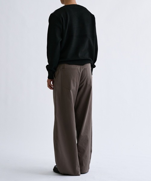 sedacle(セダクル)の「Argyle V-neck Knit/アーガイル Vネック ニット(ニット/セーター・メンズ・ブラック/ワインレッド・SMALL/MEDIUM/LARGE)」の13枚目の写真