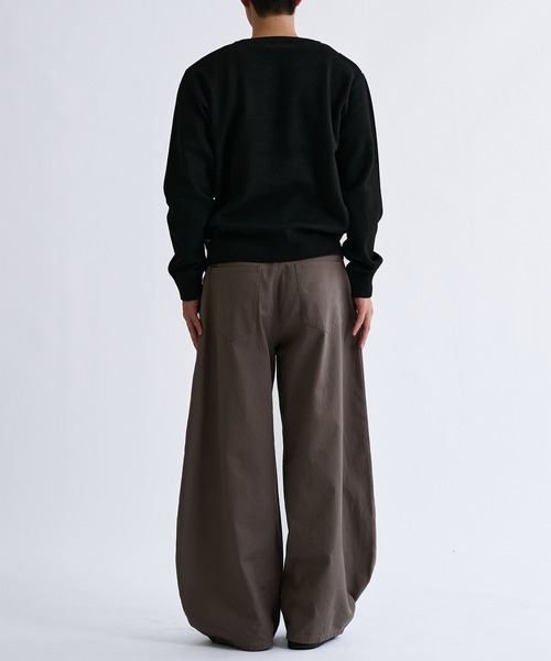 sedacle(セダクル)の「Argyle V-neck Knit/アーガイル Vネック ニット(ニット/セーター・メンズ・ブラック/ワインレッド・SMALL/MEDIUM/LARGE)」の14枚目の写真