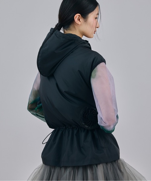 NON TOKYO(ノントーキョー)の「TECH FAN VEST(ベスト・レディース・ブラック・FREE)」の3枚目の写真