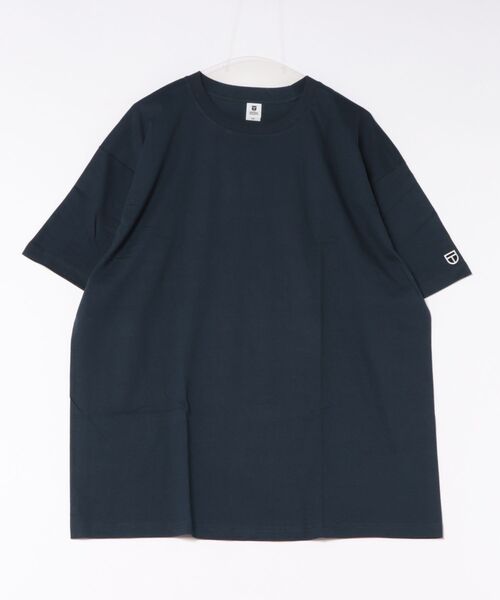 SOREA(ソレア)の「NEWTRAL(ニュートラル)/205 5.6oz スタンダードエンブレムT(Tシャツ/カットソー・レディース・ブルー/レッド/ライトピンク/ネイビー/ホワイト/グレー/ライトブルー/ダークグリーン・M/XXL/XL/L/S)」の5枚目の写真
