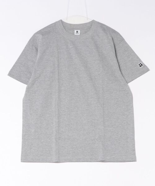 SOREA(ソレア)の「NEWTRAL(ニュートラル)/205 5.6oz スタンダードエンブレムT(Tシャツ/カットソー・レディース・ブルー/レッド/ライトピンク/ネイビー/ホワイト/グレー/ライトブルー/ダークグリーン・M/XXL/XL/L/S)」の3枚目の写真