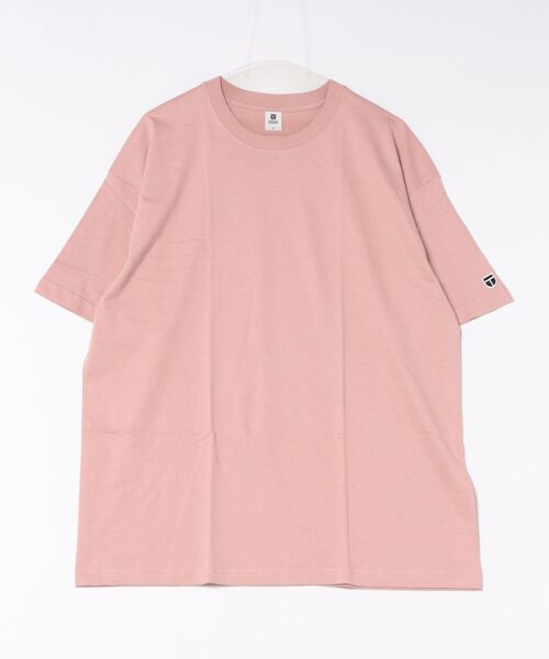 SOREA(ソレア)の「NEWTRAL(ニュートラル)/205 5.6oz スタンダードエンブレムT(Tシャツ/カットソー・レディース・ブルー/レッド/ライトピンク/ネイビー/ホワイト/グレー/ライトブルー/ダークグリーン・M/XXL/XL/L/S)」の7枚目の写真