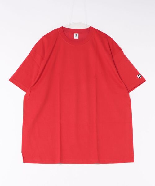 SOREA(ソレア)の「NEWTRAL(ニュートラル)/205 5.6oz スタンダードエンブレムT(Tシャツ/カットソー・レディース・ブルー/レッド/ライトピンク/ネイビー/ホワイト/グレー/ライトブルー/ダークグリーン・M/XXL/XL/L/S)」の8枚目の写真