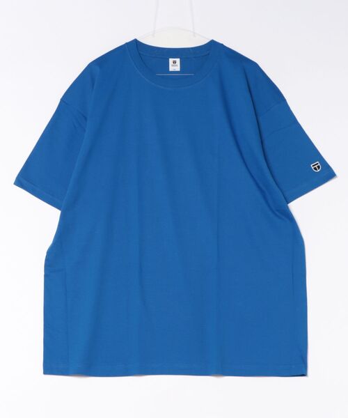 SOREA(ソレア)の「NEWTRAL(ニュートラル)/205 5.6oz スタンダードエンブレムT(Tシャツ/カットソー・レディース・ブルー/レッド/ライトピンク/ネイビー/ホワイト/グレー/ライトブルー/ダークグリーン・M/XXL/XL/L/S)」の6枚目の写真