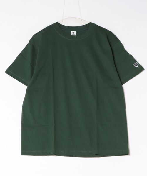 SOREA(ソレア)の「NEWTRAL(ニュートラル)/205 5.6oz スタンダードエンブレムT(Tシャツ/カットソー・レディース・ブルー/レッド/ライトピンク/ネイビー/ホワイト/グレー/ライトブルー/ダークグリーン・M/XXL/XL/L/S)」の4枚目の写真