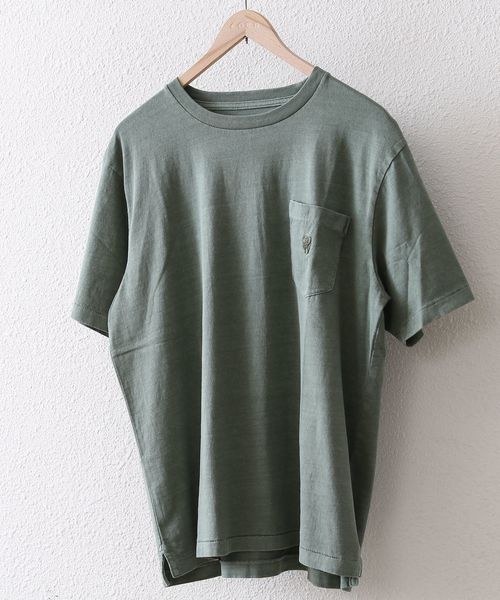 coen（コーエン）の「【WEB限定】オーバーダイビッグT（Tシャツ/カットソー・メンズ・ブラック/ケリー・MEDIUM/LARGE）」の2枚目の写真