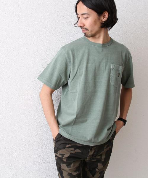coen（コーエン）の「【WEB限定】オーバーダイビッグT（Tシャツ/カットソー・メンズ・ブラック/ケリー・MEDIUM/LARGE）」の4枚目の写真
