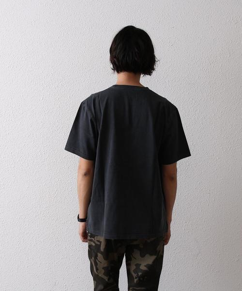 coen（コーエン）の「【WEB限定】オーバーダイビッグT（Tシャツ/カットソー・メンズ・ブラック/ケリー・MEDIUM/LARGE）」の6枚目の写真