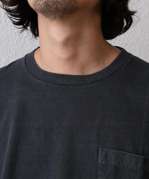 coen（コーエン）の「【WEB限定】オーバーダイビッグT（Tシャツ/カットソー・メンズ・ブラック/ケリー・MEDIUM/LARGE）」の10枚目の写真