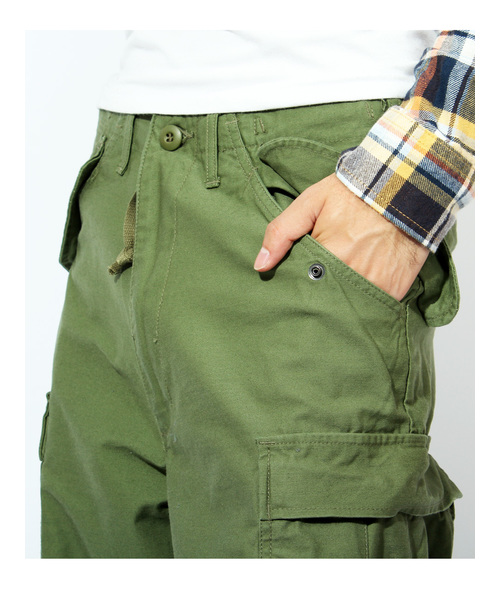8（eight） カーゴパンツ M-65ミリタリーカーゴパンツ メンズ