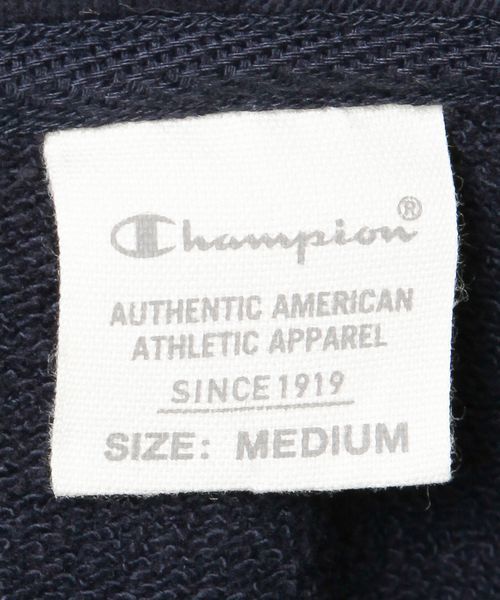 Champion（チャンピオン）の「【Champion】無地ジップパーカー（パーカー・レディース・グレー/ネイビー/カーキ/ワイン/キナリ/ブラック・SMALL/LARGE/MEDIUM）」の7枚目の写真