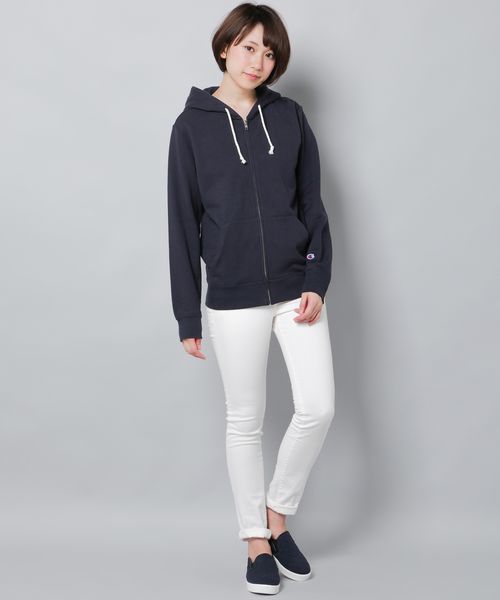 Champion（チャンピオン）の「【Champion】無地ジップパーカー