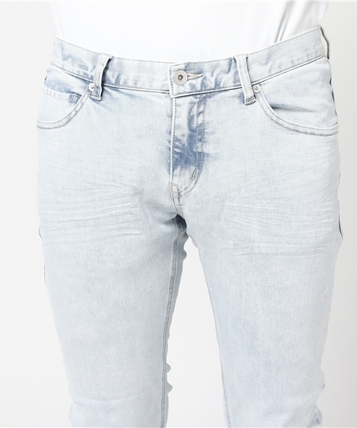 VENCEEXCHANGE(ヴァンスエクスチェンジ)の「デニムスキニーパンツ (デニムパンツ・メンズ・ブルー/ライトブルー・SMALL/LARGE/MEDIUM)」の5枚目の写真