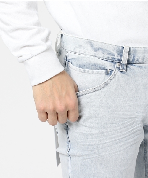 VENCEEXCHANGE(ヴァンスエクスチェンジ)の「デニムスキニーパンツ (デニムパンツ・メンズ・ブルー/ライトブルー・SMALL/LARGE/MEDIUM)」の7枚目の写真