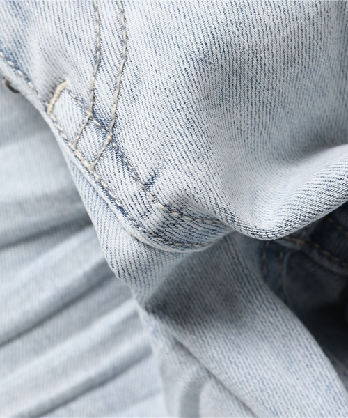 VENCEEXCHANGE(ヴァンスエクスチェンジ)の「デニムスキニーパンツ (デニムパンツ・メンズ・ブルー/ライトブルー・SMALL/LARGE/MEDIUM)」の11枚目の写真