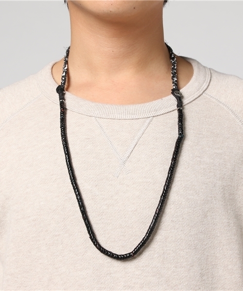 mikia(ミキア)の「【MIKIA】SNAKE NECK EX(ネックレス・メンズ・ブラック・FREE)」の4枚目の写真