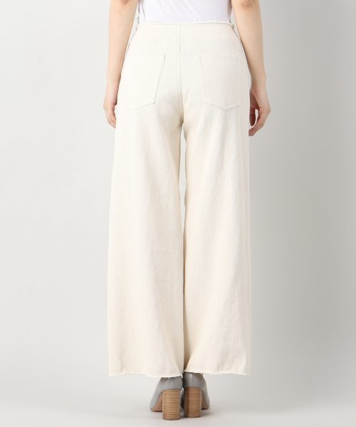 plage(プラージュ)の「《追加》Soft Twill ワイドパンツ◆(その他パンツ・レディース・アイボリー・36/34/38)」の16枚目の写真
