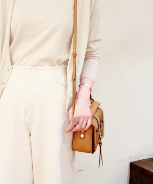 plage(プラージュ)の「《追加》Soft Twill ワイドパンツ◆(その他パンツ・レディース・アイボリー・36/34/38)」の5枚目の写真