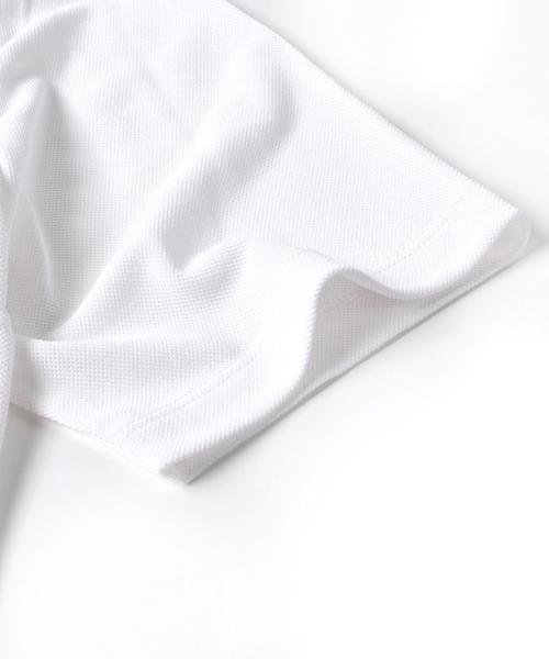 SHIPS（シップス）の「SC: 高機能消臭糸"デオセル(R)(DEOCELL(R))"使用 消臭・抗菌 スキッパーポロシャツ（ポロシャツ・メンズ・ネイビー/ピンク/ホワイト/ブラウン・X-LARGE/LARGE/SMALL/MEDIUM）」の9枚目の写真