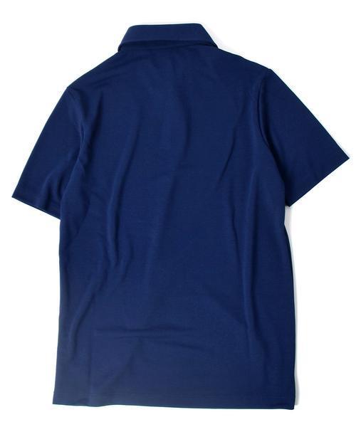 SHIPS（シップス）の「SC: 高機能消臭糸"デオセル(R)(DEOCELL(R))"使用 消臭・抗菌 スキッパーポロシャツ（ポロシャツ・メンズ・ネイビー/ピンク/ホワイト/ブラウン・X-LARGE/LARGE/SMALL/MEDIUM）」の11枚目の写真