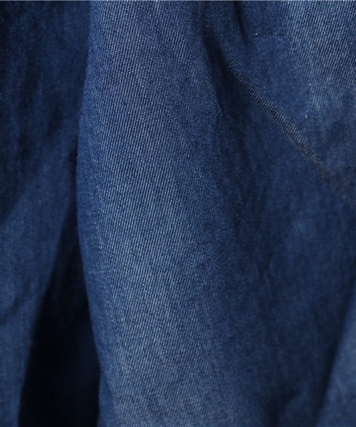 Moname（モナーム）の「Moname   オフショルダー ブラウス   41162361（シャツ/ブラウス・レディース・ブルー・M/S）」の8枚目の写真