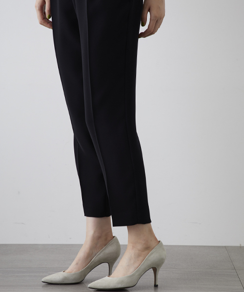 STUDIOUS（ステュディオス）の「ダブルクロスセットアップテーパードパンツ（その他パンツ・レディース・グレイッシュベージュ/ネイビー/ブラック/キャメル・1/0）」の15枚目の写真