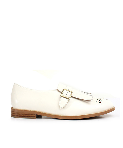 A de Vivre（アドゥヴィーヴル）の「【本革】キルティオックスフォード（ドレスシューズ・レディース・ブラック/グレー系その他/ブラウン/ホワイト/グレー/ベージュ・LL/M/S/L）」の7枚目の写真