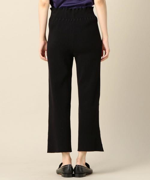 BEAUTY&YOUTH UNITED ARROWS（ビューティーアンドユースユナイテッドアローズ）の「BY リブスリットパンツ ◆（その他パンツ・レディース・ブラック/グレー・SMALL/MEDIUM）」の9枚目の写真