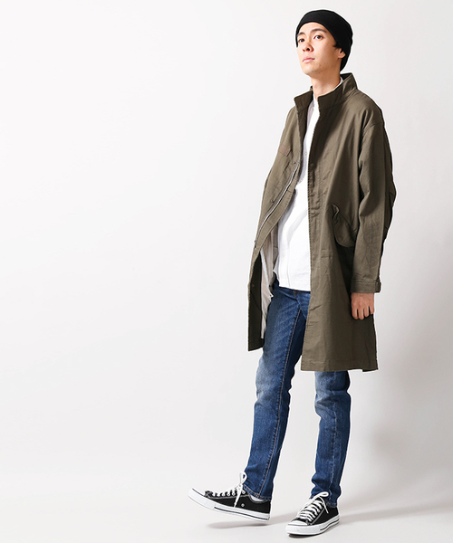 WEGO（ウィゴー）の「WEGO/モッズコート（モッズコート・メンズ・カーキ・FREE）」の14枚目の写真