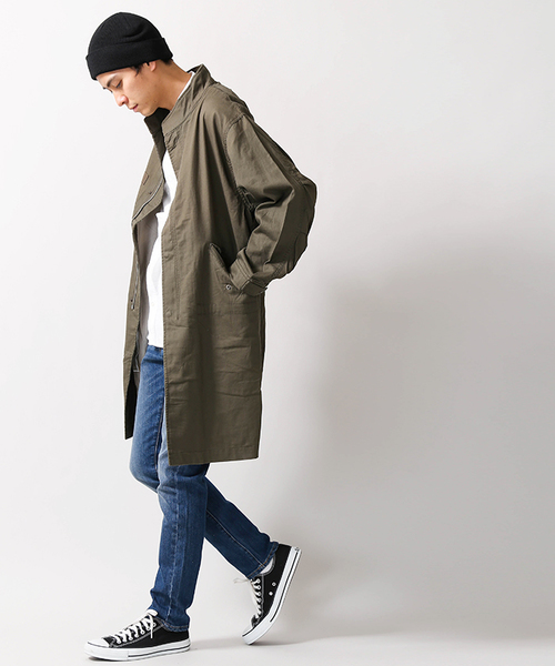WEGO（ウィゴー）の「WEGO/モッズコート（モッズコート・メンズ・カーキ・FREE）」の15枚目の写真