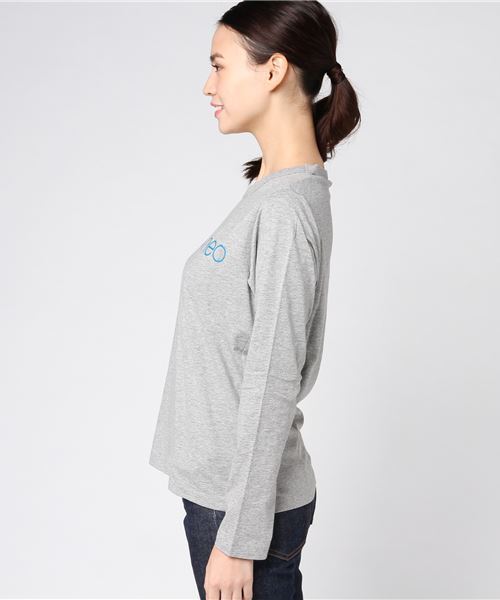 adidas（アディダス）の「BC ロングスリーブ Tシャツ DUQ23（Tシャツ/カットソー・レディース・ブラック/ネイビー/グレー・L/LL/M）」の6枚目の写真