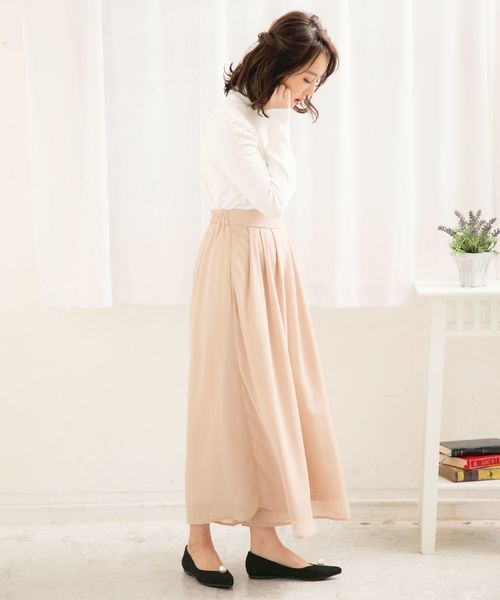 KOBE LETTUCE（コウベレタス）の「ポイントパールデザインポインテッドトゥフラットパンプス/レディースシューズ/フラットシューズ[I1472]神戸レタス（パンプス・レディース・ブルー系その他/ピンク/ブラック系その他/ブラック/ベージュ・L/LL/M/S）」の12枚目の写真