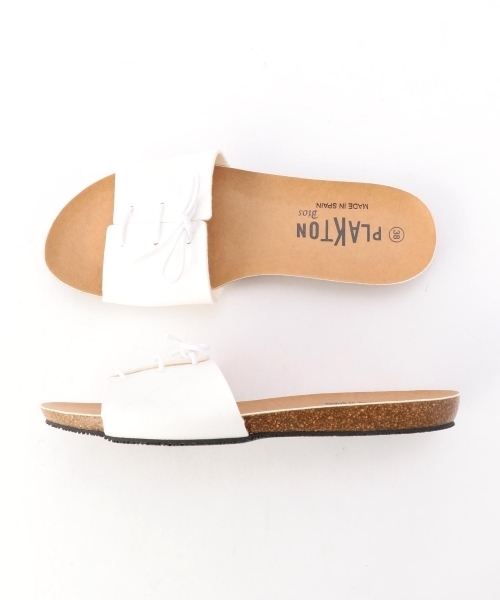 Freak S Store フリークスストア の Web限定 Plakton プラクトン レースアップリボンサンダル スリッパサンダル サンダル Wear