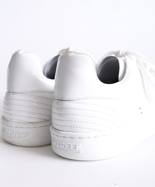 SHAREEF（シャリーフ）の「ENAMEL SNEEKER（スニーカー・メンズ・レッド/ホワイト/パープル/ブラック/ネイビー・1/2）」の18枚目の写真