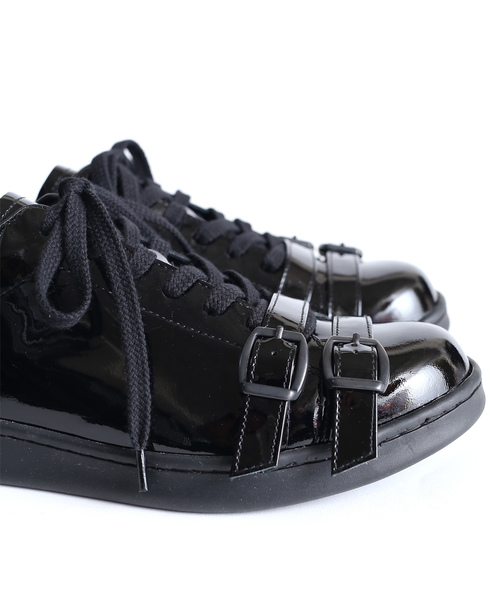 SHAREEF（シャリーフ）の「ENAMEL SNEEKER（スニーカー・メンズ・レッド/ホワイト/パープル/ブラック/ネイビー・1/2）」の21枚目の写真